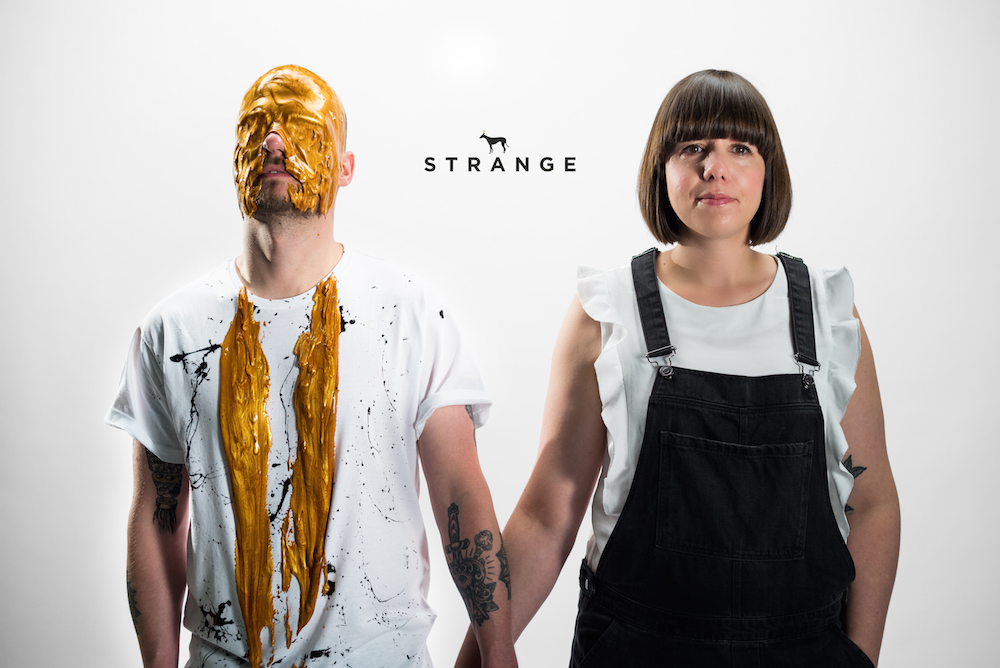 Gavin Strange and wife Jane Keeley launched homeware brand STRANGE last year