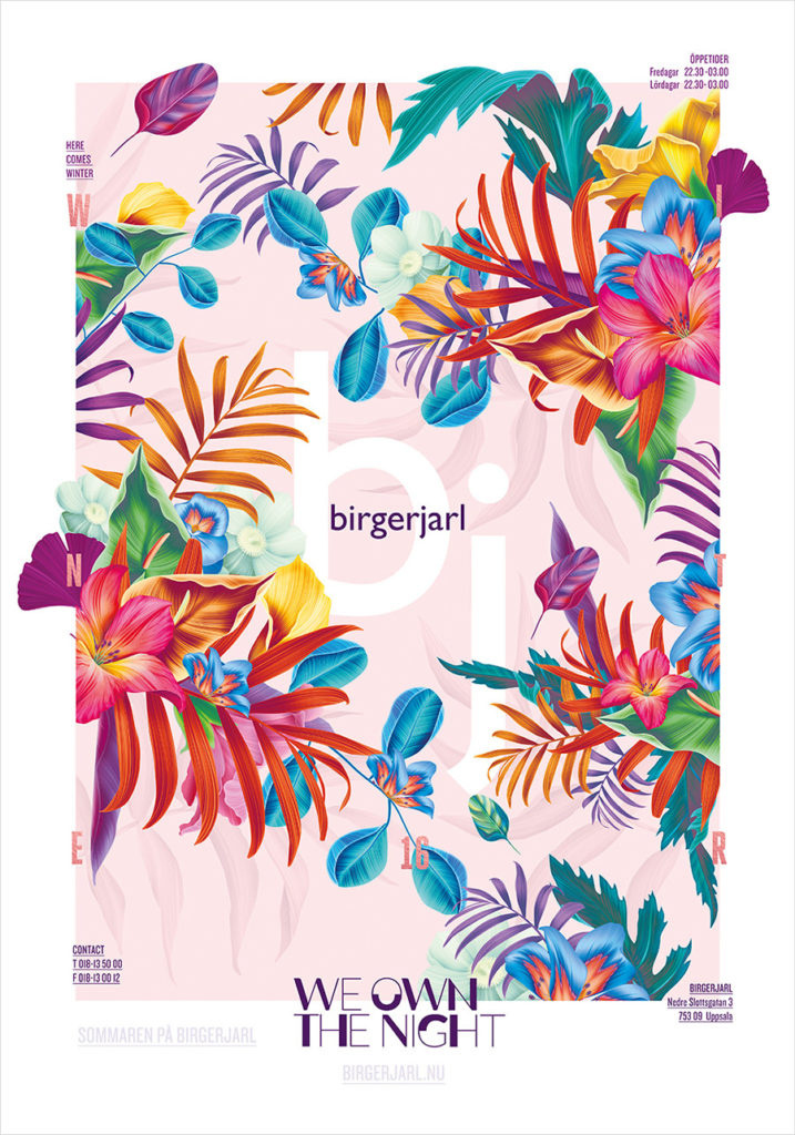 Event branding and illustration for Birger Jarl 
