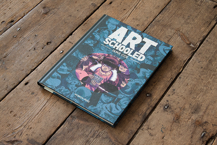 books, design, illustration, art school, back to school, graphic novel, Jamie Coe